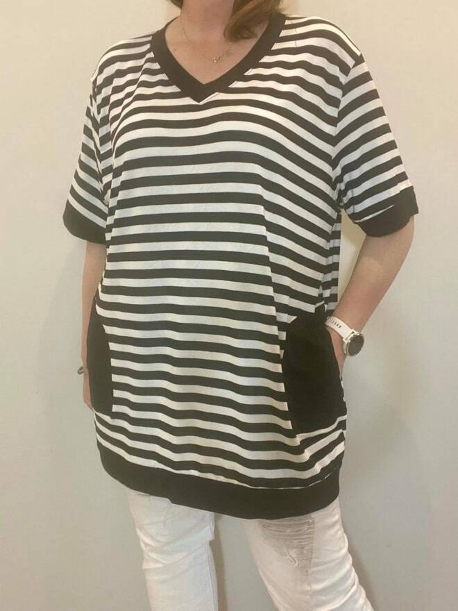 Tunika damska 7156 Mix kolor  Standard (Towar Polskie) 1