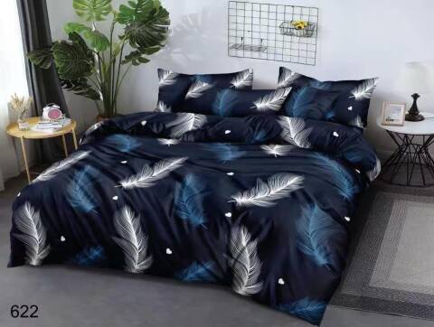 Komplet pościeli 3 części 7589 Mix wzory 160x200cm