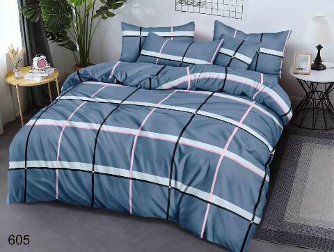 Komplet pościeli 3 części 7594 Mix wzory 200x220cm 1