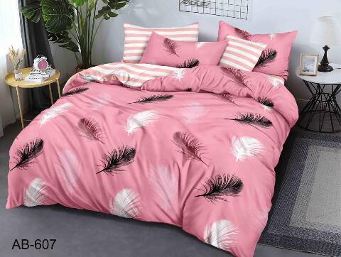 Komplet pościeli 3 części 7596 Mix wzory 200x220cm 1