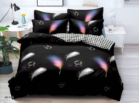 Komplet pościeli 3 części 7598 Mix wzory 200x220cm 1