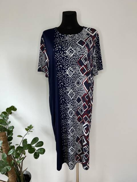 Sukienka damskie 7682 1 kolor 52-60 (Towar Polskie)