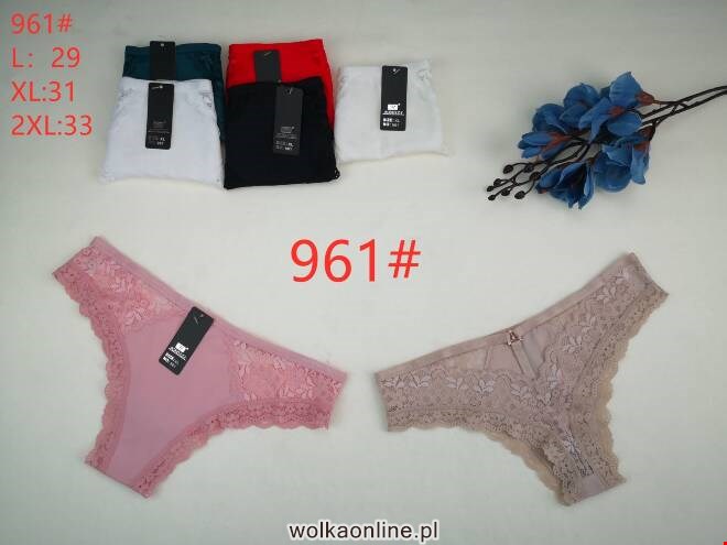 Stringi damskie 961 Mix kolor  L-2XL