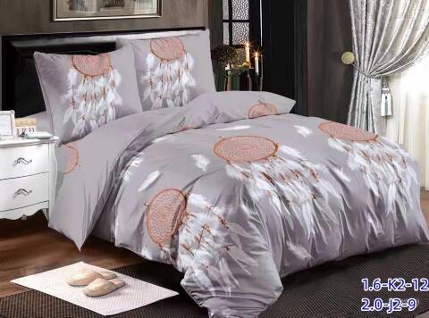 Komplet pościeli 4 części 7810 Mix wzory 200x220 1