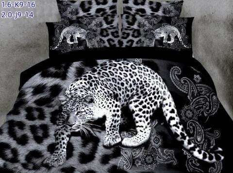 Komplet pościeli 4 części 7816 Mix wzory 200x220