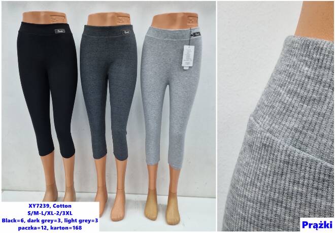 Rybaczki damskie XY7239 Mix kolor  S-3XL (TOWAR CHINA)