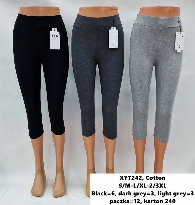 Rybaczki damskie XY7242 Mix kolor  S-3XL (TOWAR CHINA)