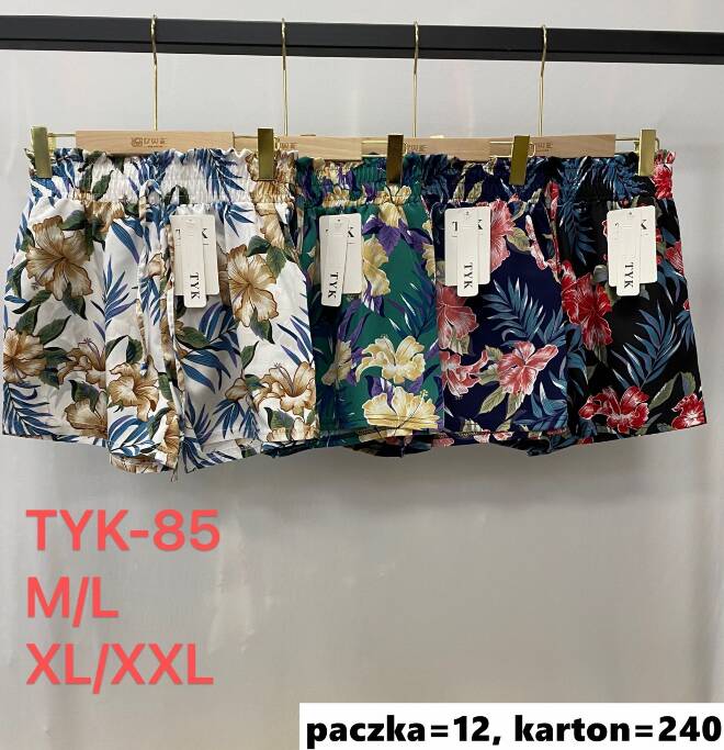 Szorty damskie TYK-85 Mix kolor  M-2XL (TOWAR CHINA) 1