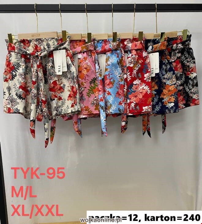 Szorty damskie TYK-95 Mix kolor  M-2XL (TOWAR CHINA)