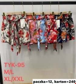 Szorty damskie TYK-95 Mix kolor  M-2XL (TOWAR CHINA)