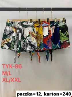 Szorty damskie TYK-96 Mix kolor  M-2XL (TOWAR CHINA)