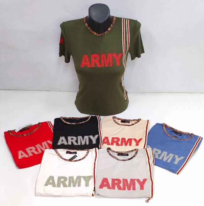 Bluzka damska 7928 Mix kolor  Standard (TOWAR Tureckie)