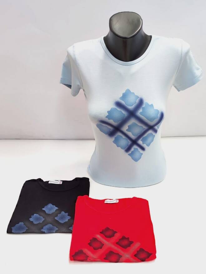 Bluzka damska 7929 Mix kolor  Standard (TOWAR Tureckie) 1