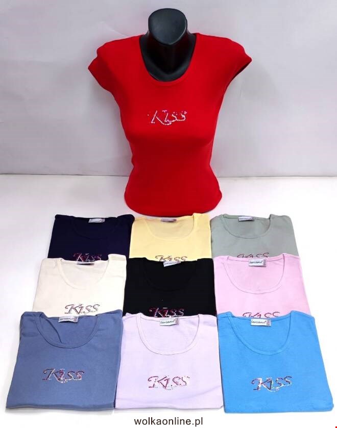 Bluzka damska 7930 Mix kolor  Standard (TOWAR Tureckie)