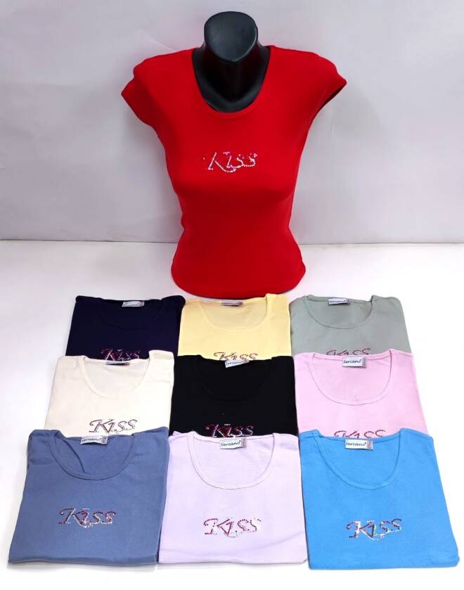 Bluzka damska 7930 Mix kolor  Standard (TOWAR Tureckie) 1