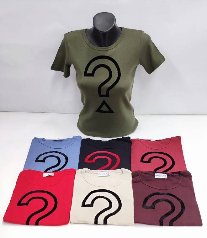 Bluzka damska 7932 Mix kolor  Standard (TOWAR Tureckie) 1