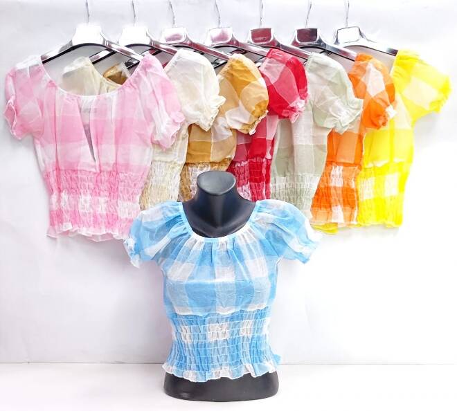 Bluzka damska 7936 Mix kolor  Standard (TOWAR Tureckie)