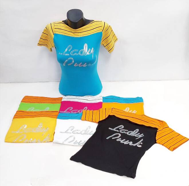 Bluzka damska 7939 Mix kolor  Standard (TOWAR Tureckie)