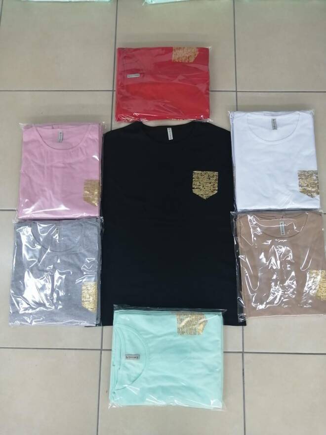 Bluzka damska 7946 Mix kolor  2XL-4XL (TOWAR Tureckie)