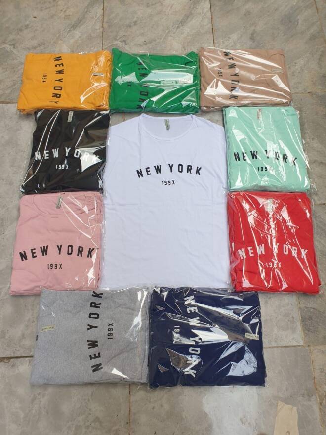 Bluzka damska 7947 Mix kolor  2XL-4XL (TOWAR Tureckie)