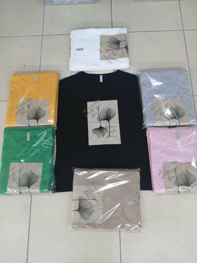 Bluzka damska 7948 Mix kolor  2XL-4XL (TOWAR Tureckie) 1
