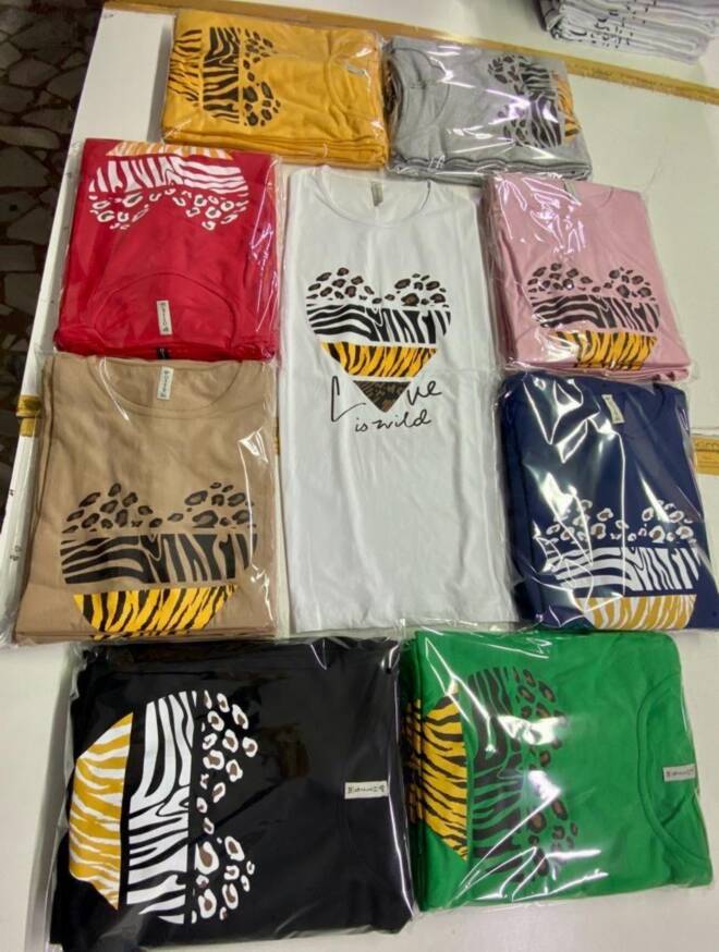 Bluzka damska 7952 Mix kolor  2XL-4XL (TOWAR Tureckie)