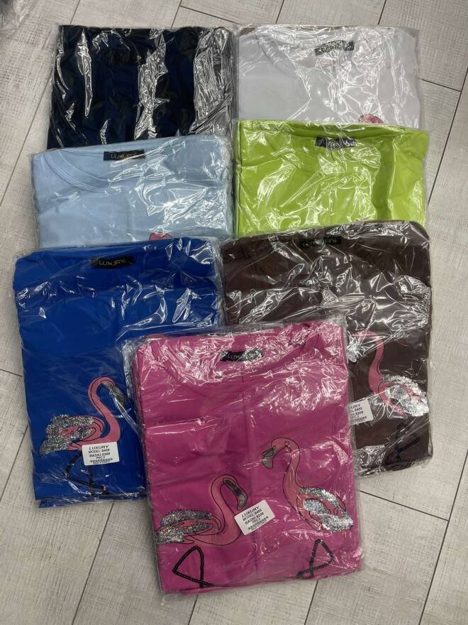 Bluzka damska 7974 Mix kolor  Standard (TOWAR Tureckie) 1