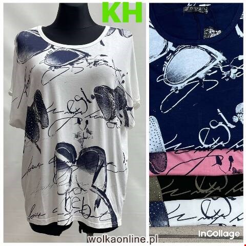 Bluzka damskie 8799 Mix kolor XL-3XL