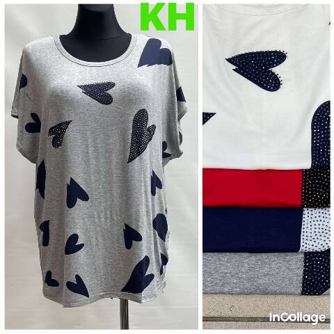 Bluzka damskie 8800 Mix kolor XL-3XL 1