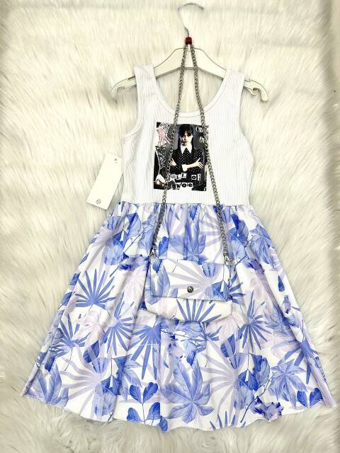 Sukienki dziewczęce 8911 1 kolor 4-14