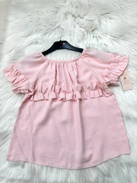 Bluzka dziewczęce 8937 1 kolor 4-14 1