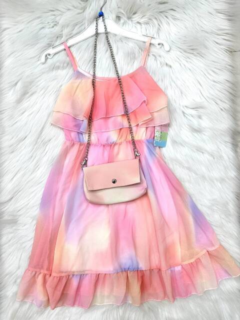 Sukienki dziewczęce 8938 1 kolor 4-14