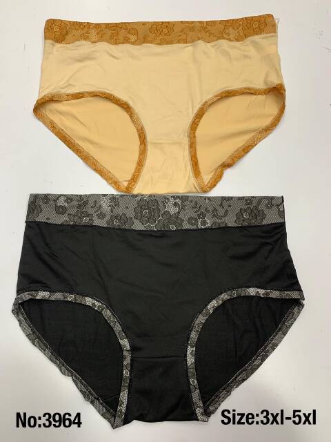 Majtki damskie 3964 Mix kolor 3XL-5XL 1