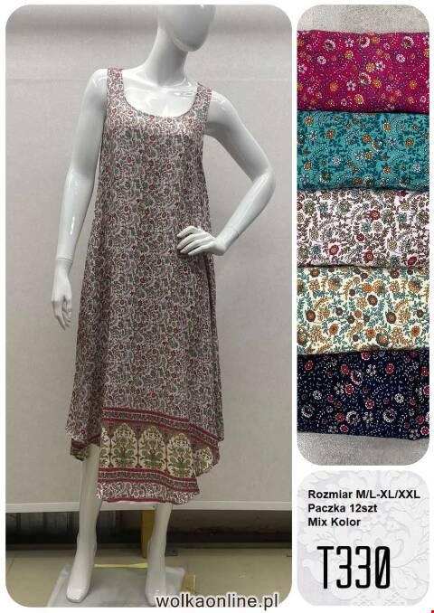 Sukienka damskie T330 Mix kolor M-2XL