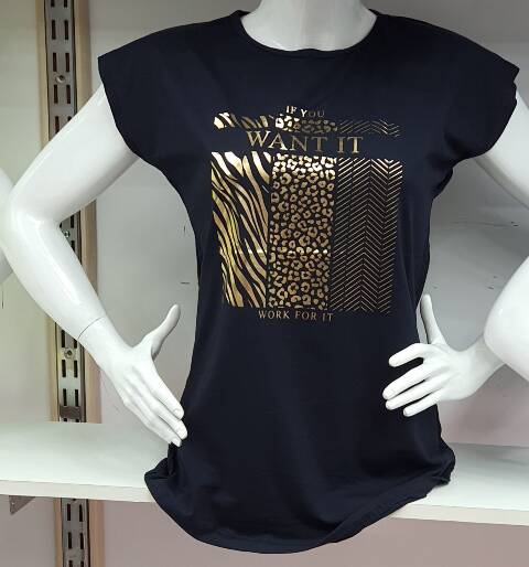 Bluzka damskie 9534 Mix kolor M-XL