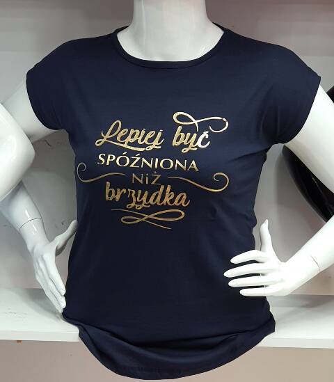 Bluzka damskie 9542 Mix kolor M-XL