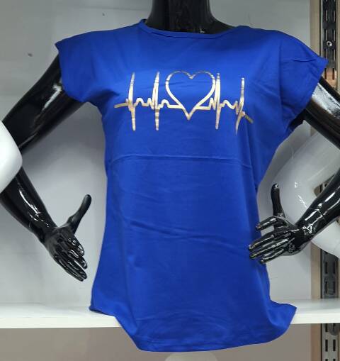 Bluzka damskie 9563 1 kolor M-XL