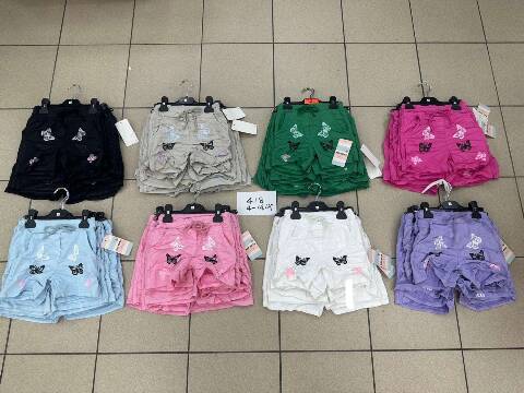 Szorty dziewczęce 9577 1 kolor 4-14 1