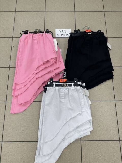 Spódnica dziewczęce 9590 1 kolor 4-14