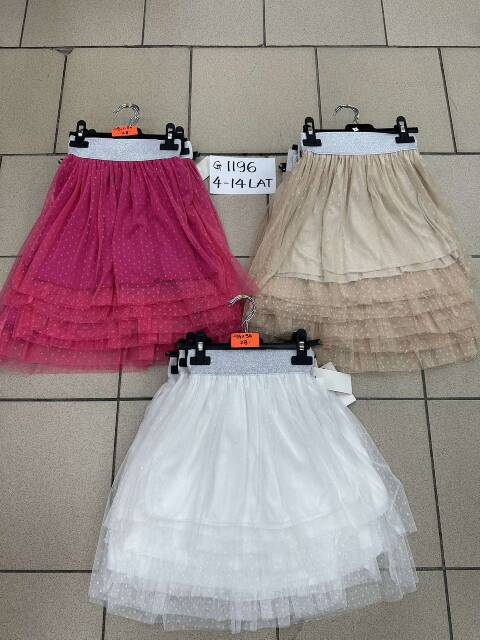 Spódnica dziewczęce 9591 1 kolor 4-14 1