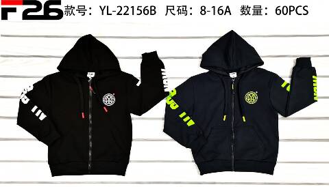 Bluza chłopięce YL-22156BB Mix kolor 8-16 1