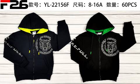 Bluza chłopięce YL-22156F Mix kolor 8-16