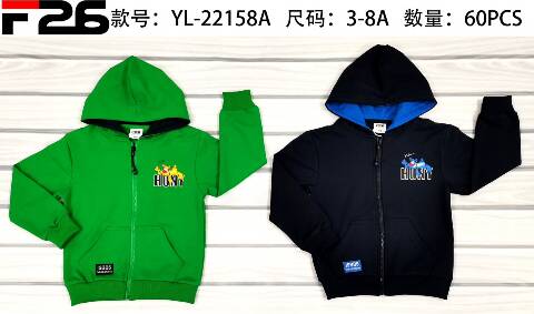 Bluza chłopięce YL-22158A Mix kolor 3-8 1