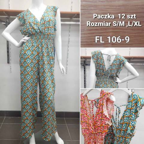 Kombinezon damskie FL106-9 Mix kolor S/M-L/XL 1