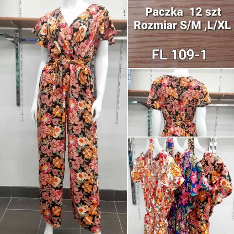 Kombinezon damskie FL109-1 Mix kolor S/M-L/XL 1