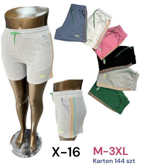 Spodenki damskie X-16 Mix kolor M-3XL 1