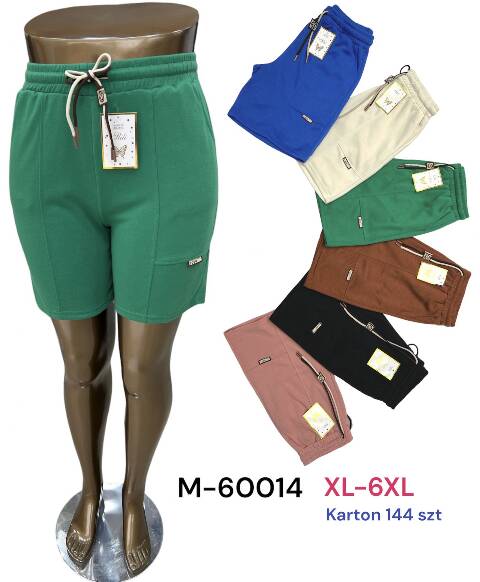 Spodenki damskie M-60014 Mix kolor XL-6XL 1