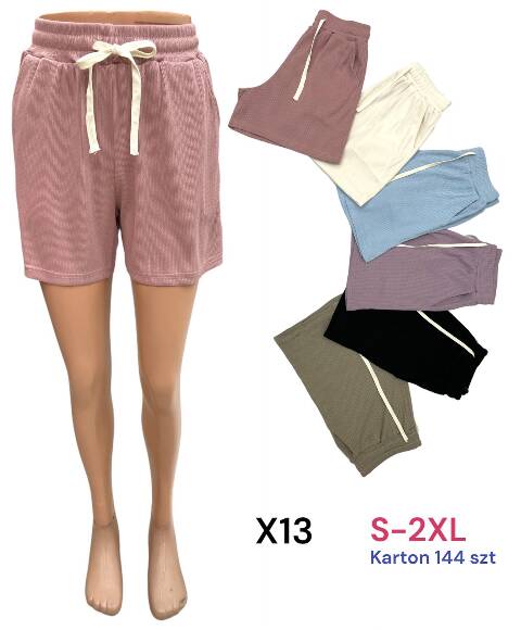 Spodenki damskie X13 Mix kolor S-2XL 1