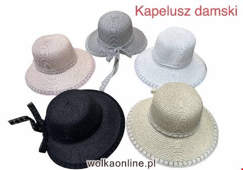 Kapelusze damskie 9846 Mix kolor Standard