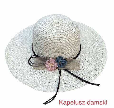 Kapelusze damskie 9854 Mix kolor Standard